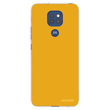 Picasee silikonski prozorni ovitek za Motorola Moto G9 Play - Sun