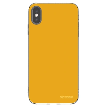 Picasee silikonski prozorni ovitek za Apple iPhone XS Max - Sun