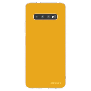 Picasee silikonski prozorni ovitek za Samsung Galaxy S10 Plus G975 - Sun