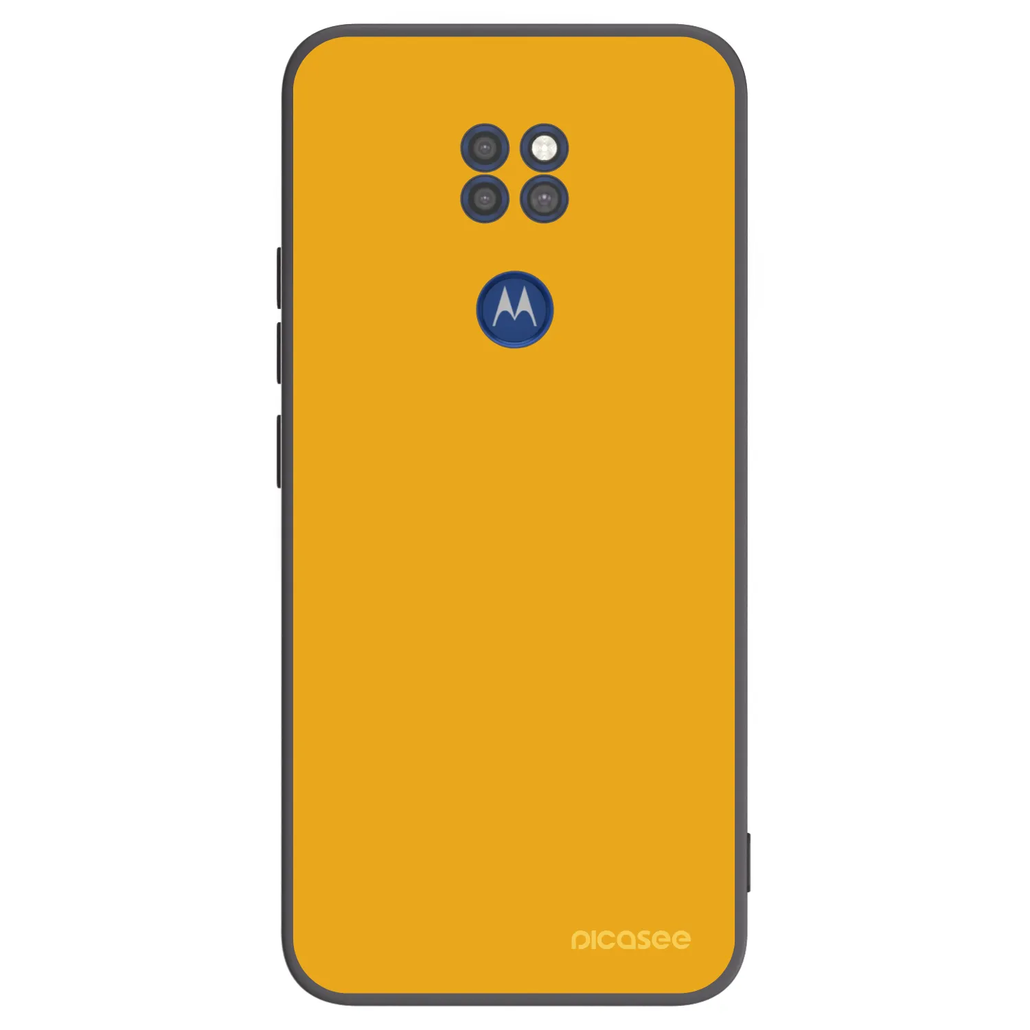 Picasee silikonski črni ovitek za Motorola Moto G9 Play - Sun