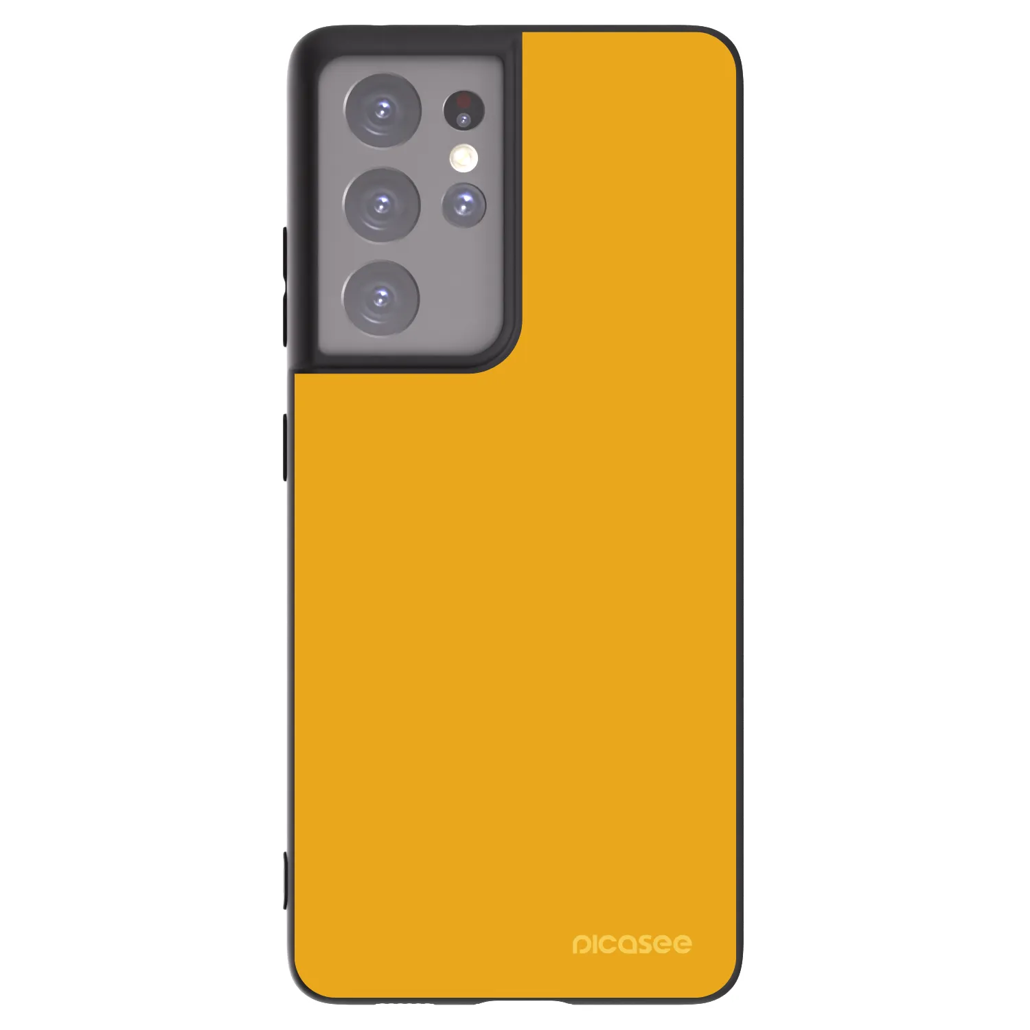 Picasee silikonski črni ovitek za Samsung Galaxy S21 Ultra 5G G998B - Sun