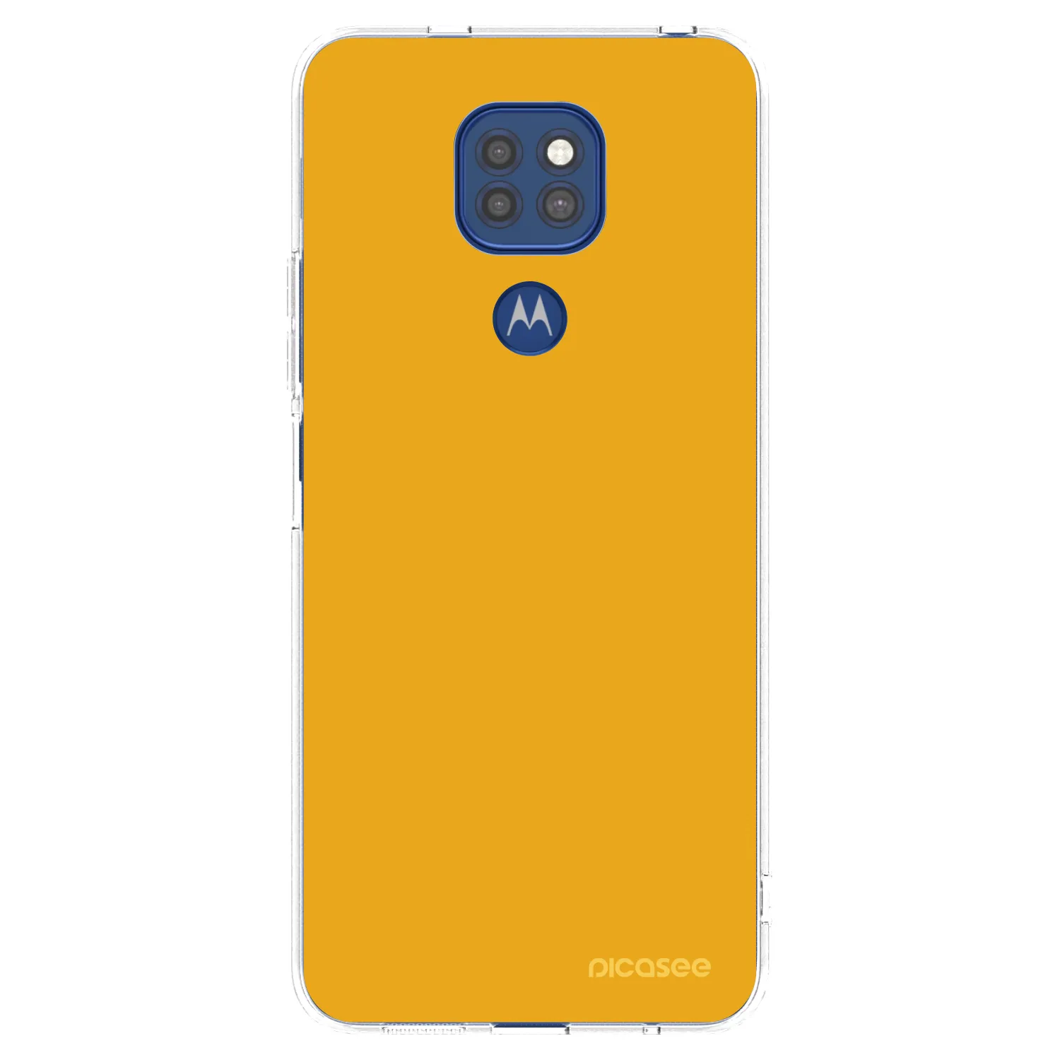 Picasee silikonski prozorni ovitek za Motorola Moto G9 Play - Sun