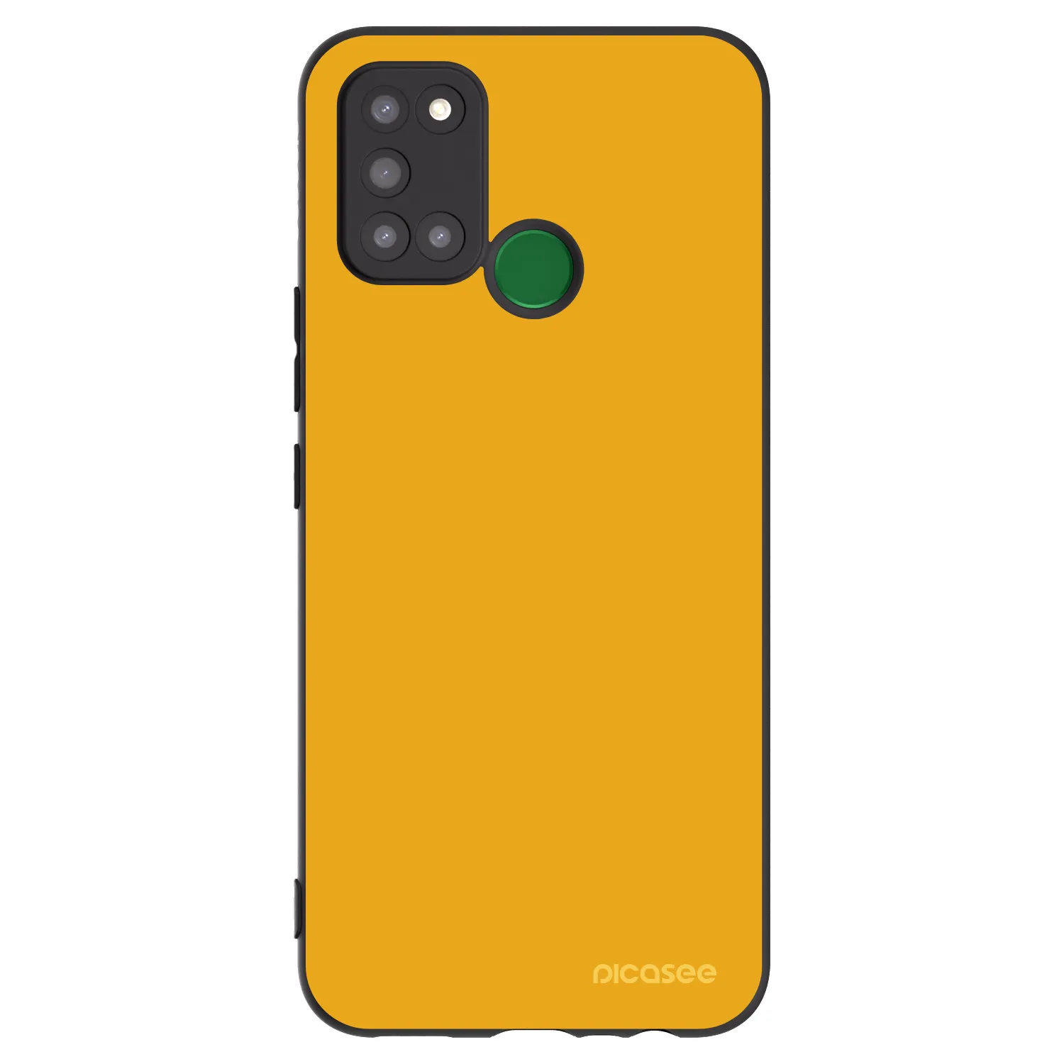 Picasee silikonski črni ovitek za Realme 7i - Sun