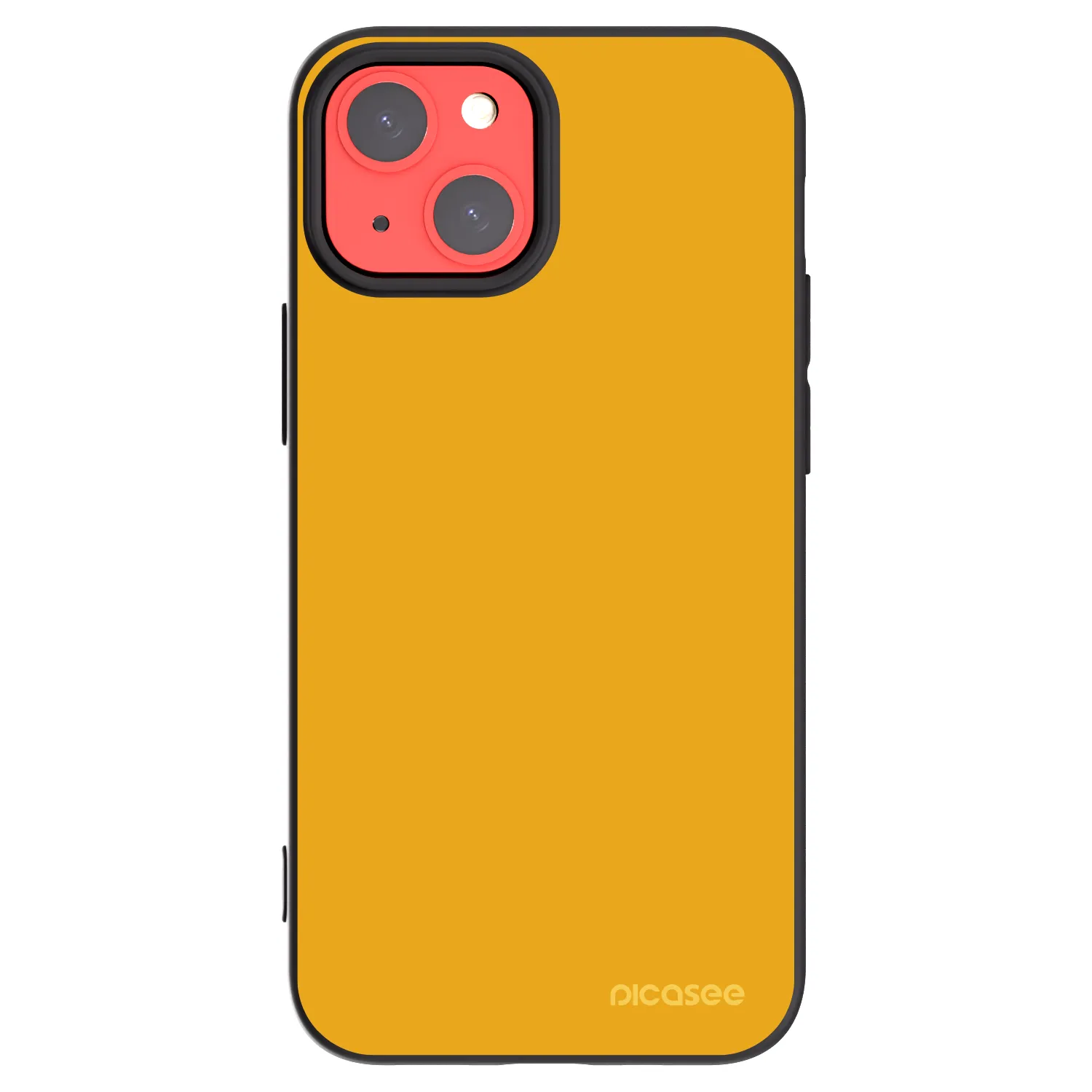 Picasee silikonski črni ovitek za Apple iPhone 13 mini - Sun