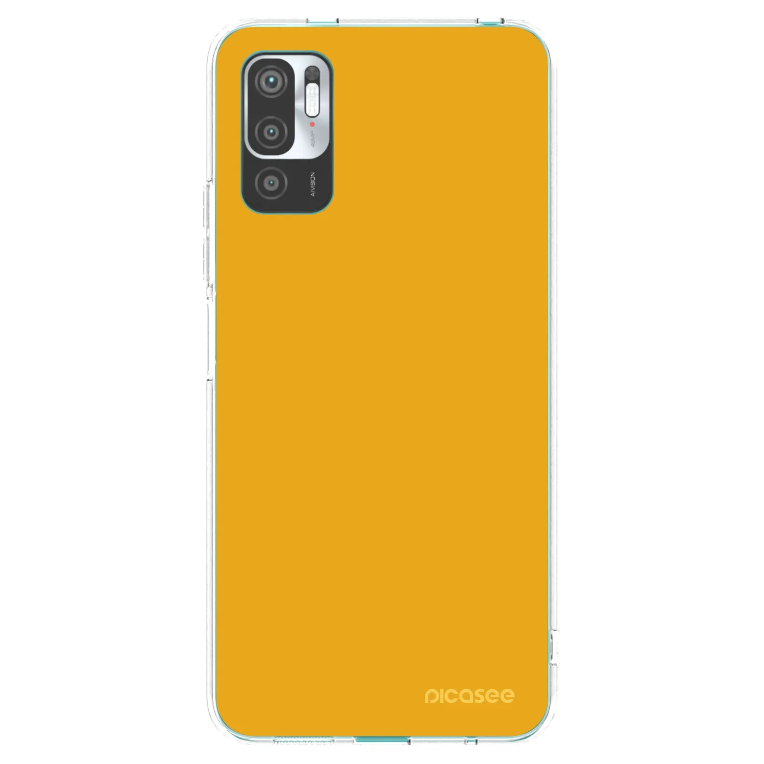 Picasee silikonski prozorni ovitek za Xiaomi Redmi Note 10 5G - Sun