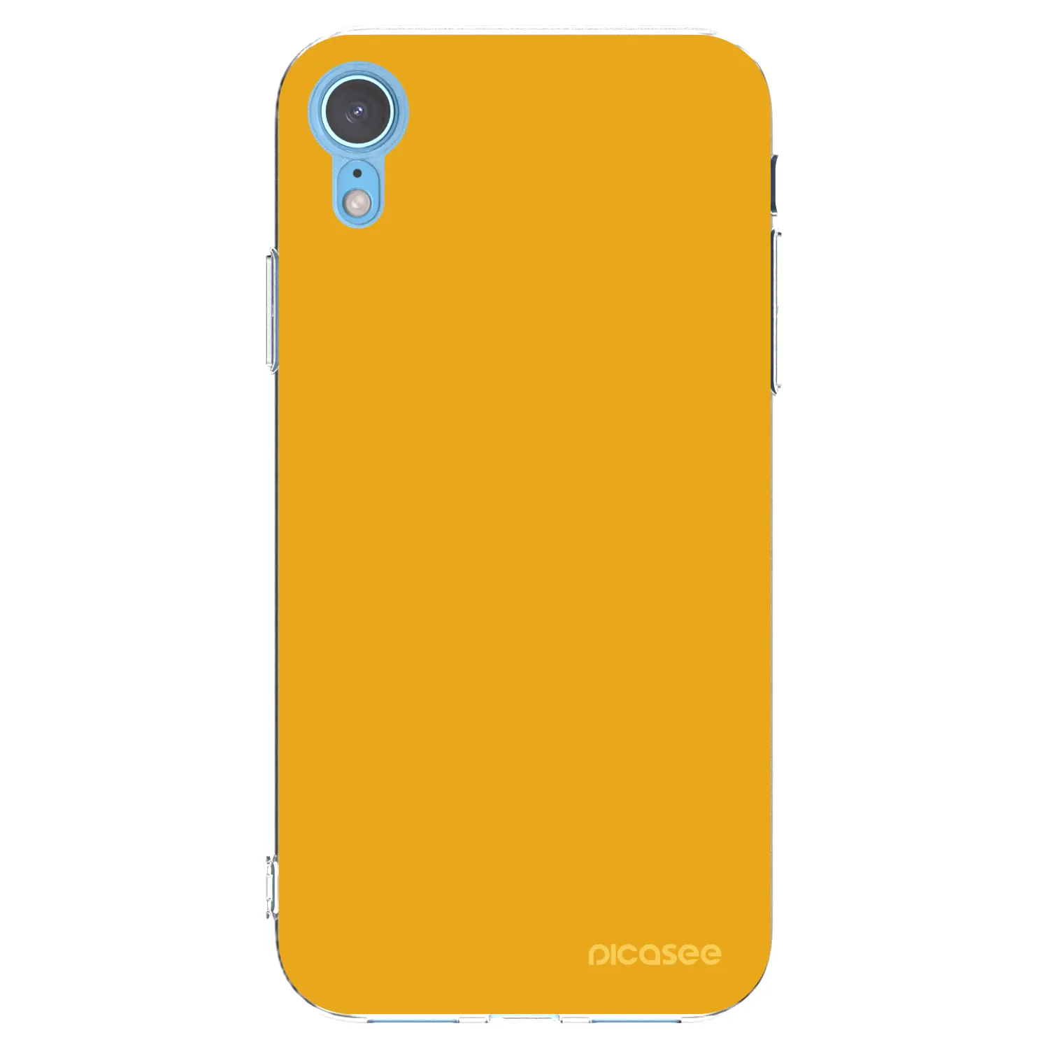 Picasee silikonski prozorni ovitek za Apple iPhone XR - Sun