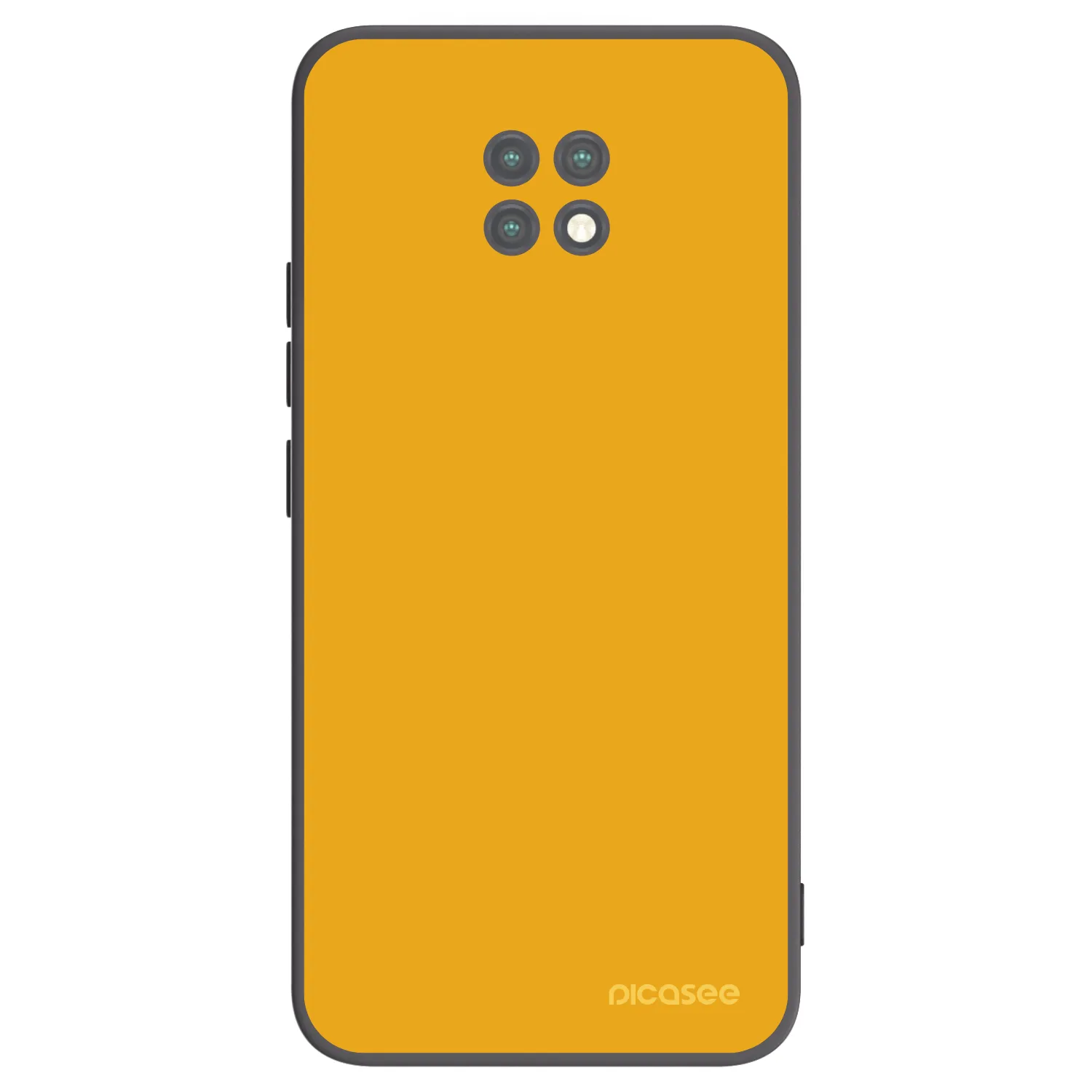 Picasee silikonski črni ovitek za Xiaomi Redmi Note 9T - Sun