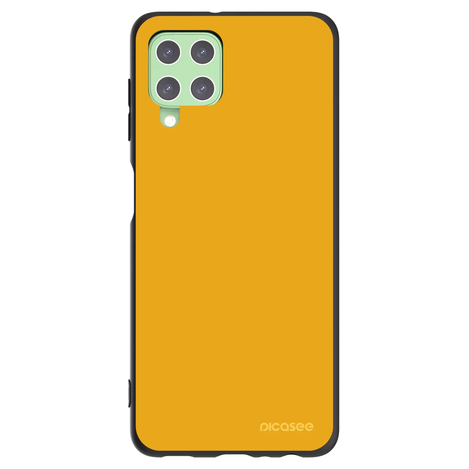 Picasee silikonski črni ovitek za Samsung Galaxy A22 A225F 4G - Sun