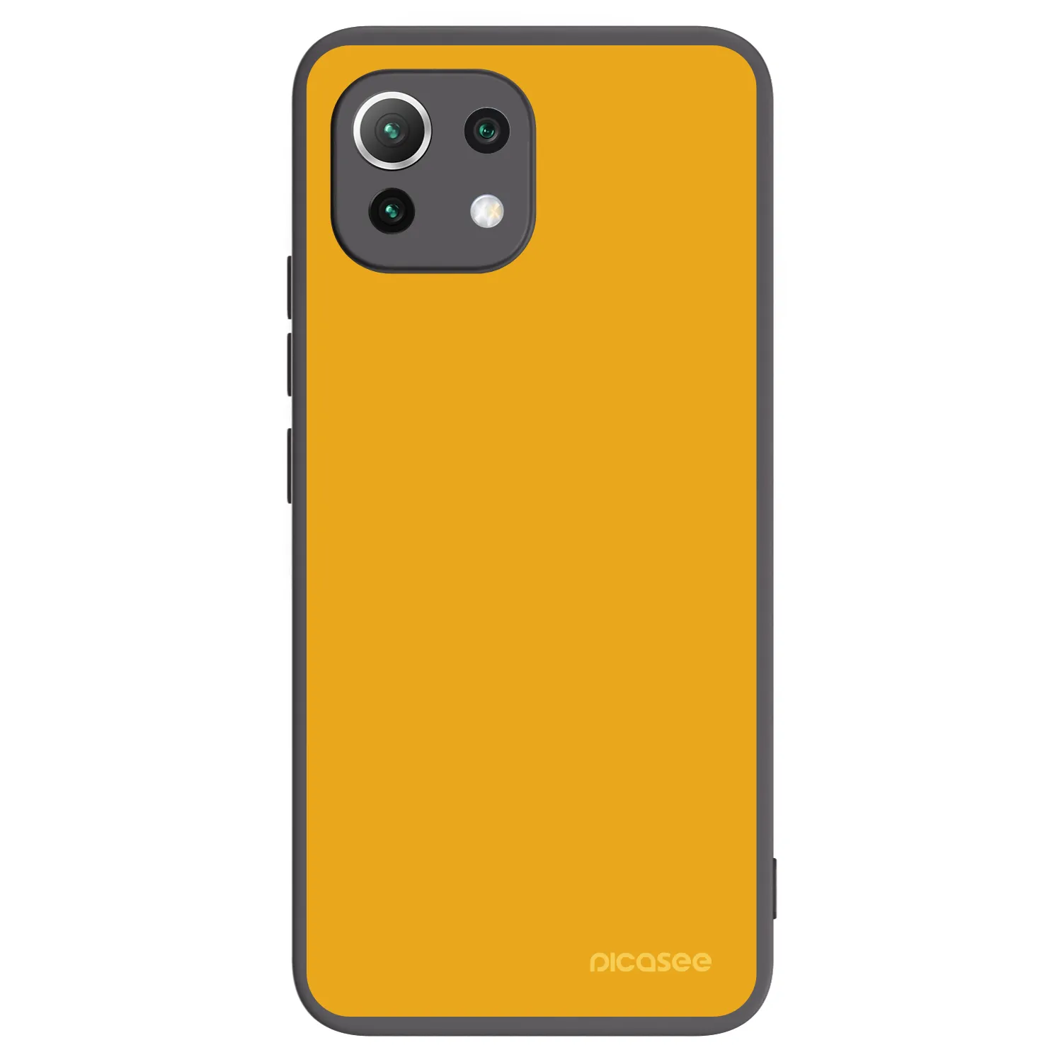 Picasee silikonski črni ovitek za Xiaomi 11 Lite 5G NE - Sun