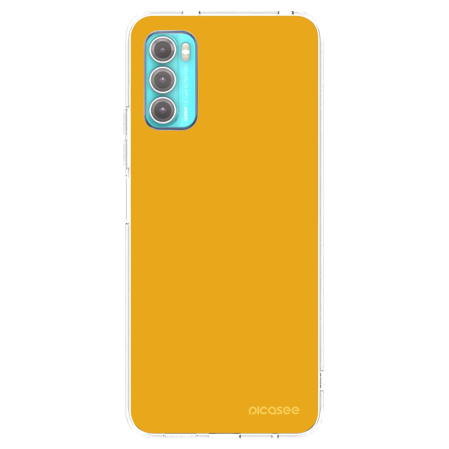 Picasee silikonski prozorni ovitek za Motorola Moto G60 - Sun