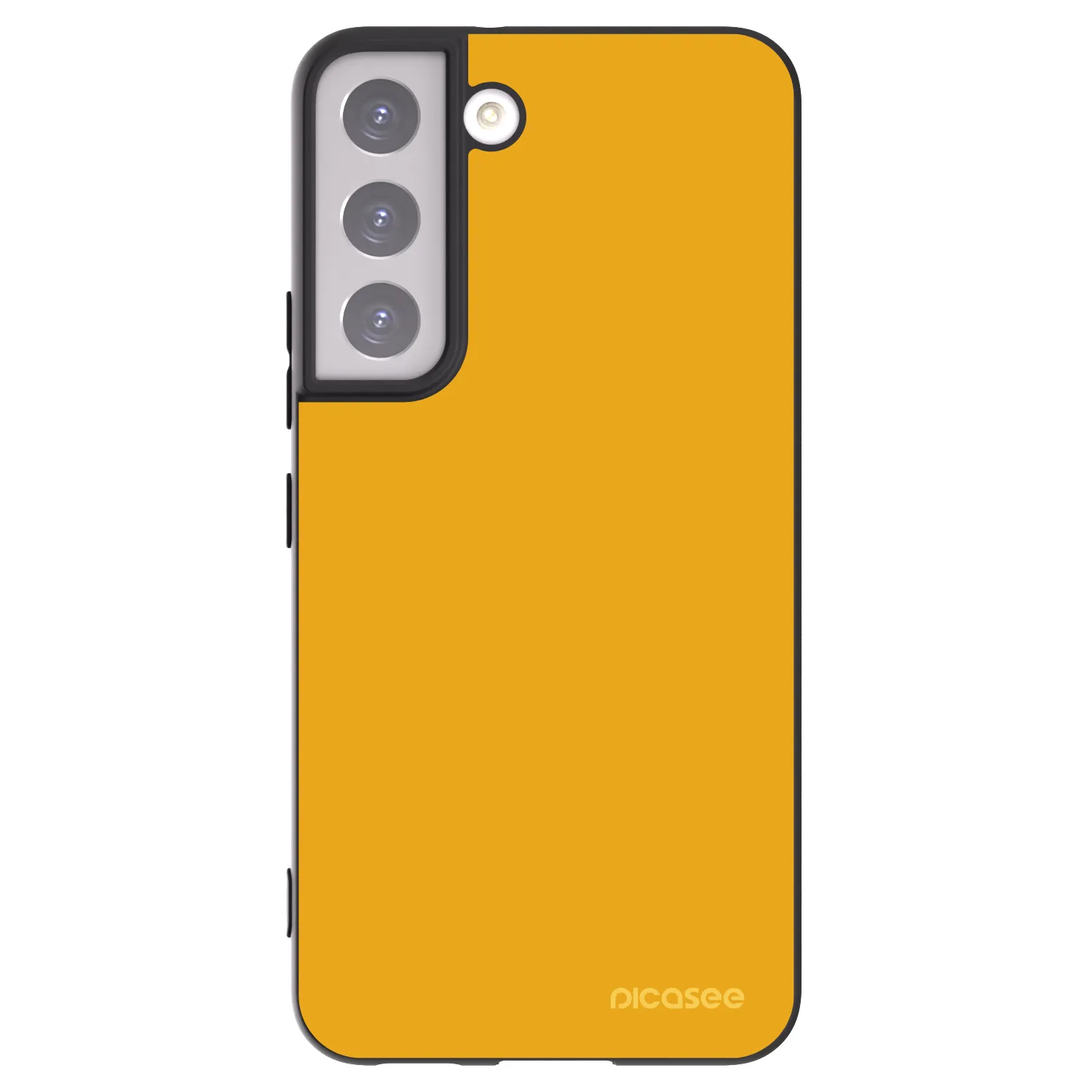 Picasee silikonski črni ovitek za Samsung Galaxy S22 5G - Sun