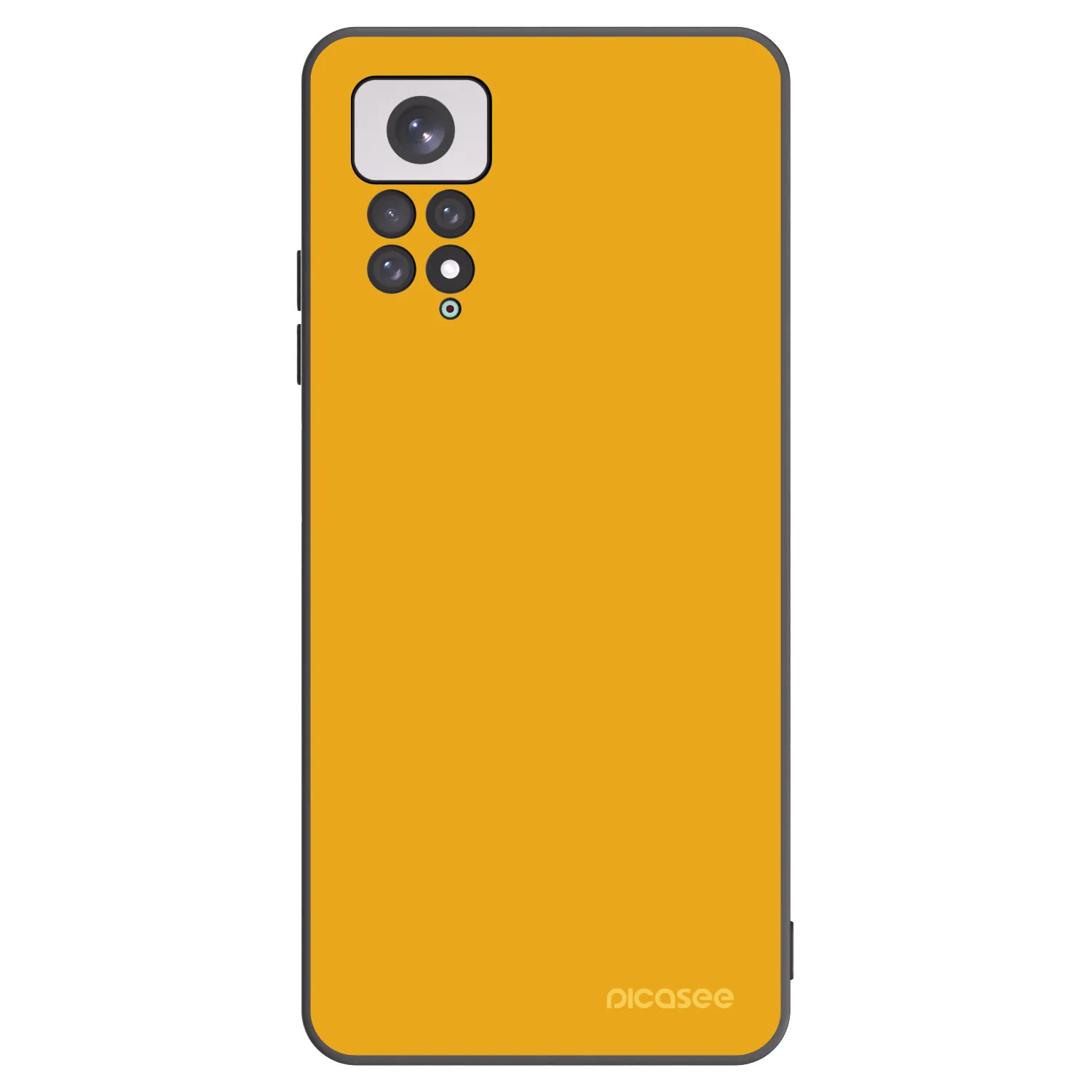 Picasee silikonski črni ovitek za Xiaomi Redmi Note 11 - Sun