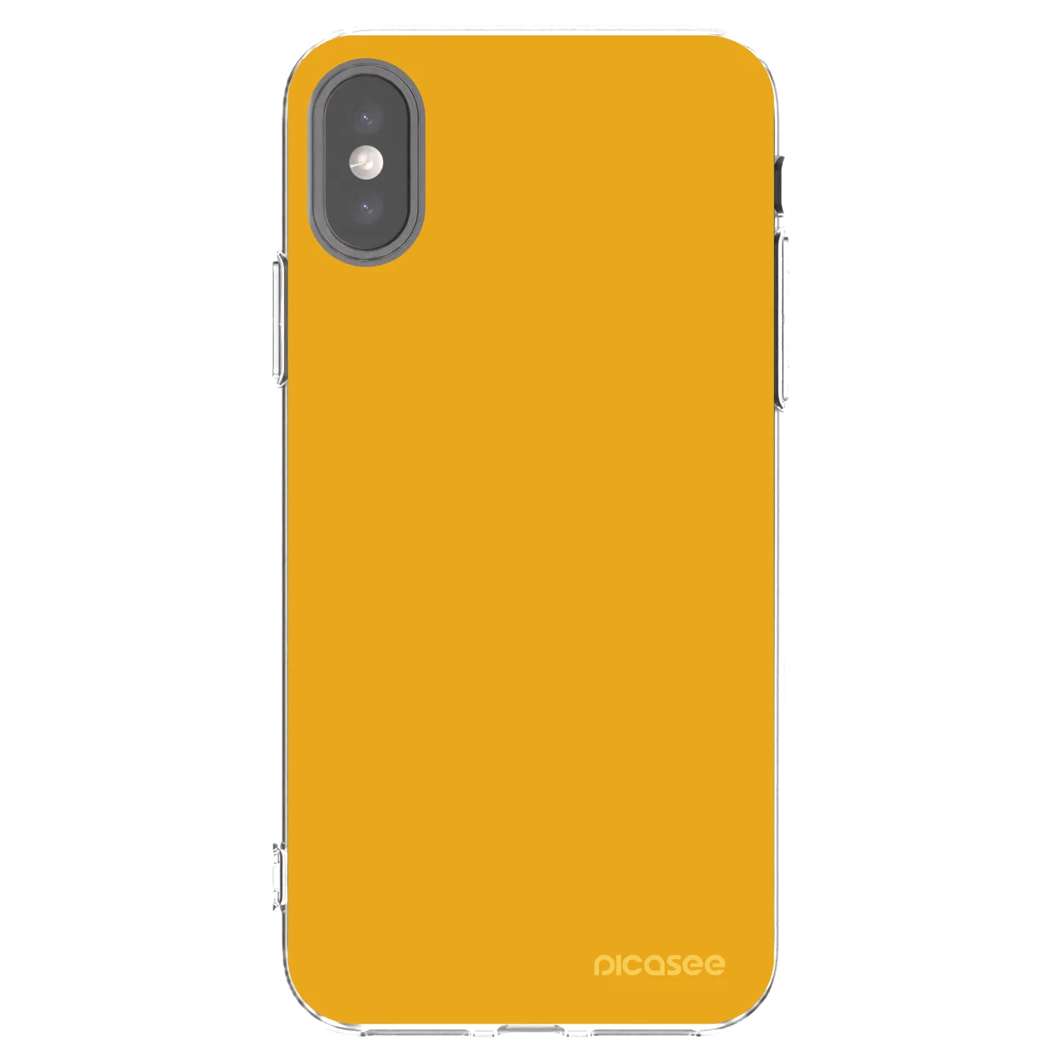 Picasee silikonski prozorni ovitek za Apple iPhone X/XS - Sun
