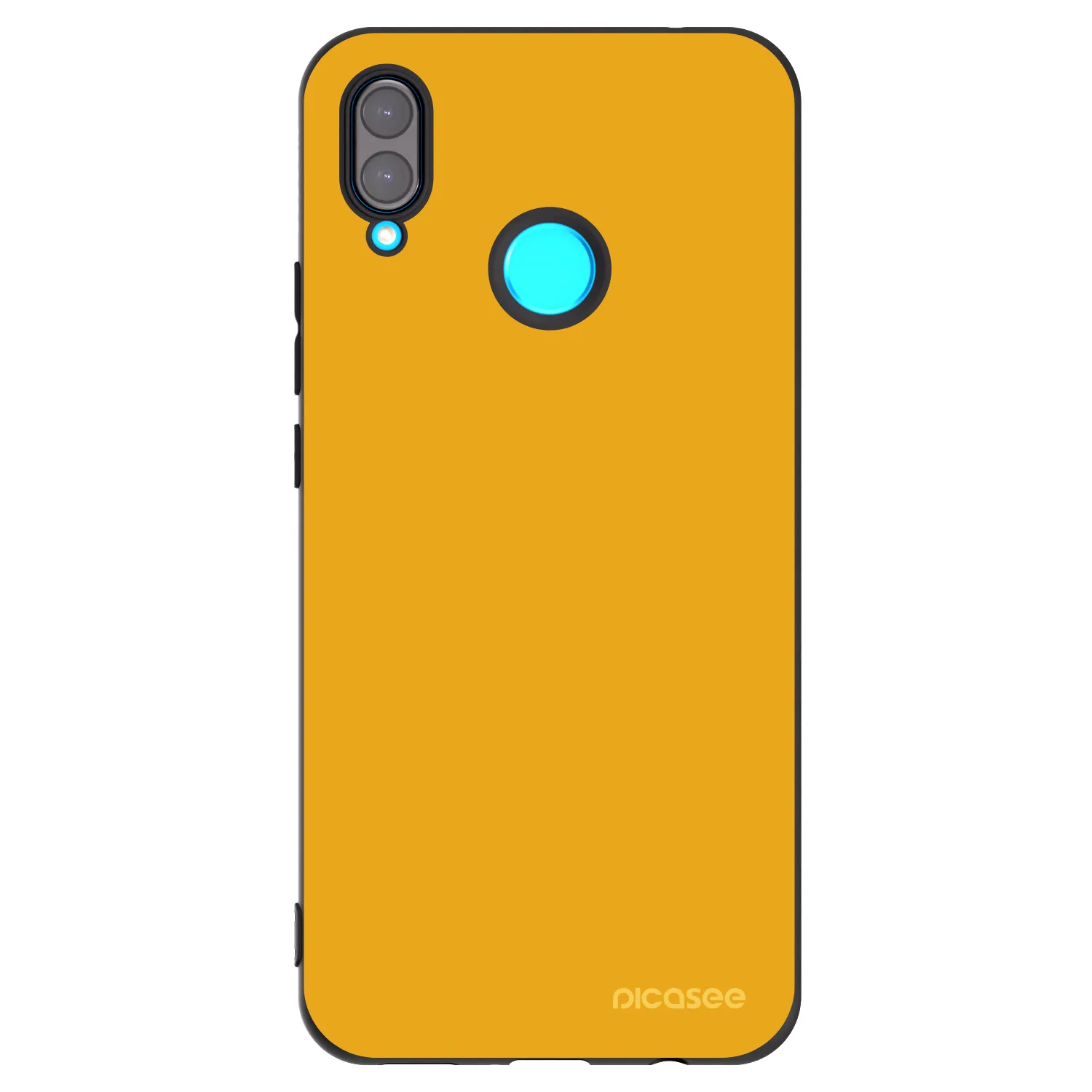 Picasee silikonski črni ovitek za Huawei Nova 3 - Sun