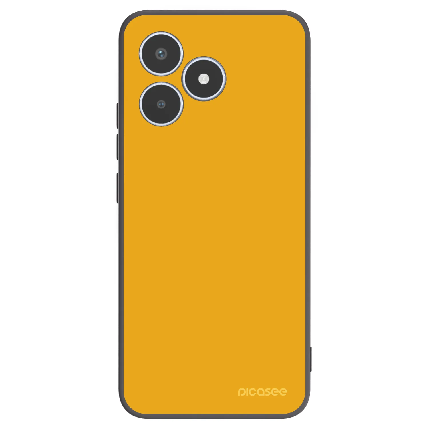 Picasee silikonski črni ovitek za Realme C53 - Sun
