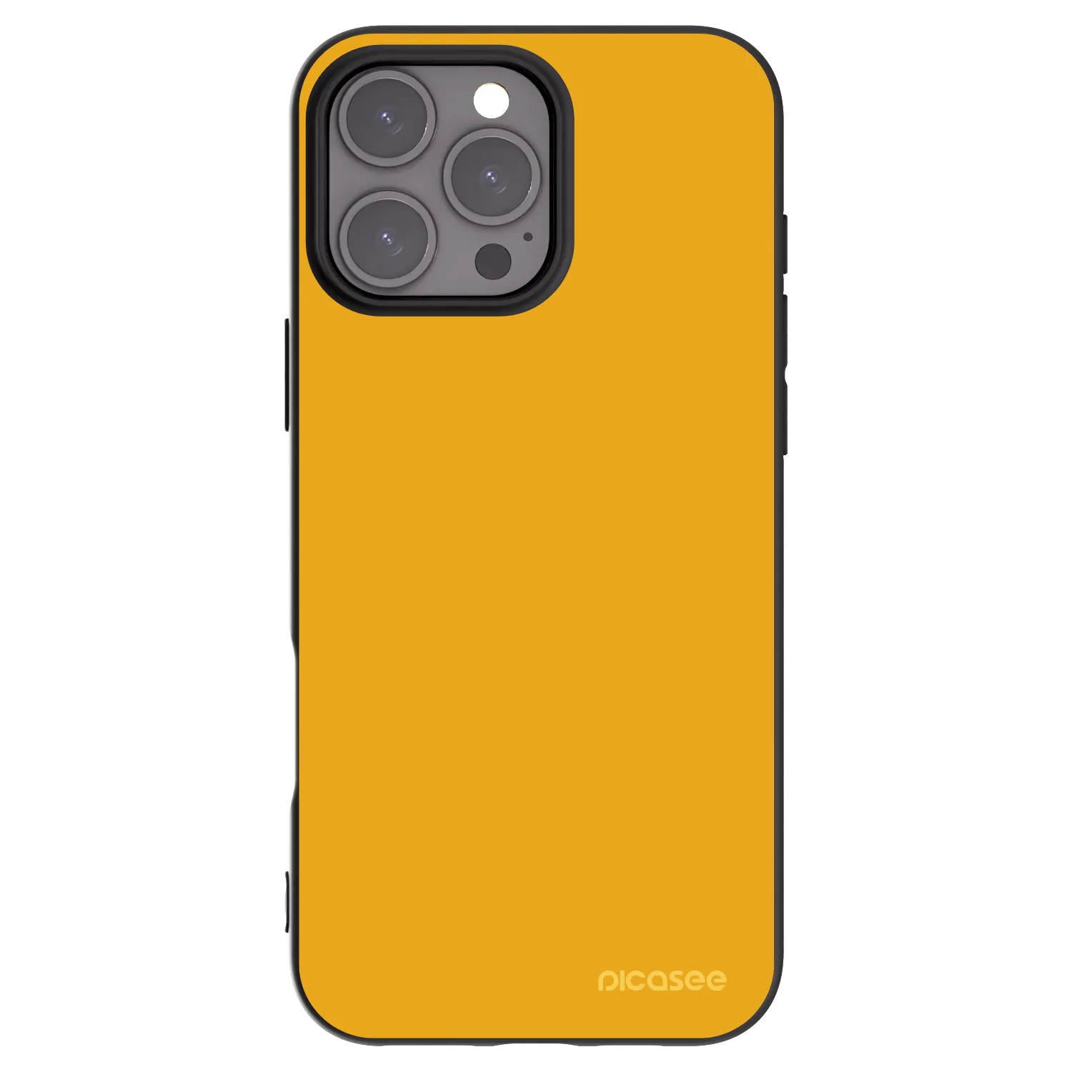 Picasee silikonski črni ovitek za Apple iPhone 16 Pro Max - Sun