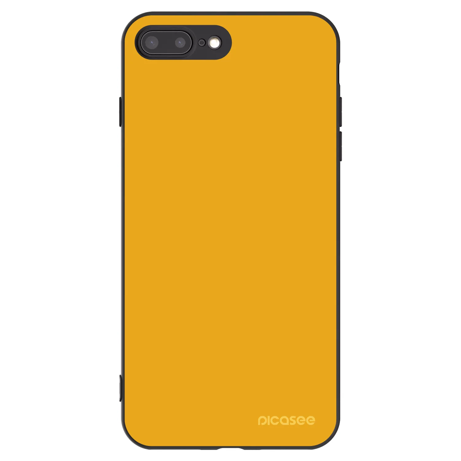Picasee silikonski črni ovitek za Apple iPhone 7 Plus - Sun