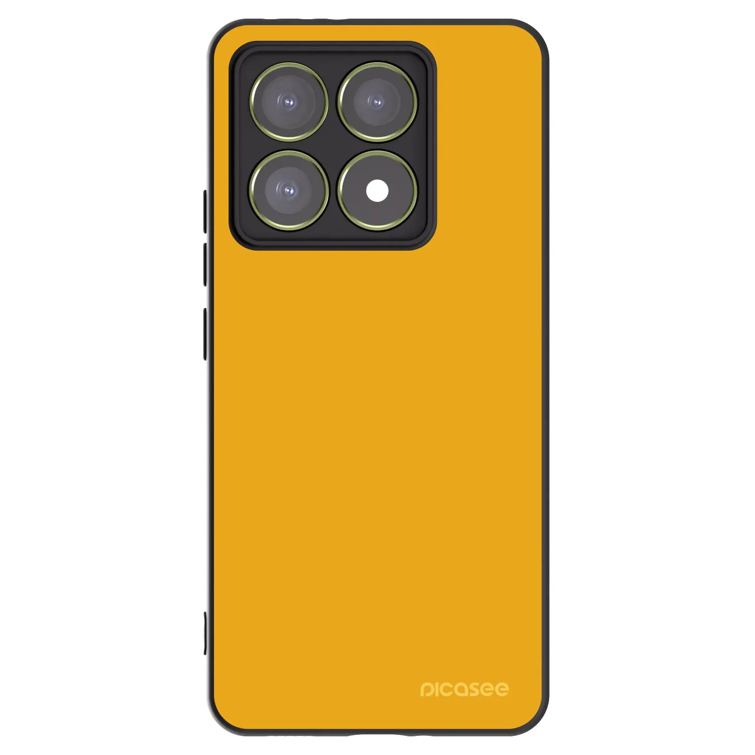 Picasee silikonski črni ovitek za Xiaomi 14T - Sun