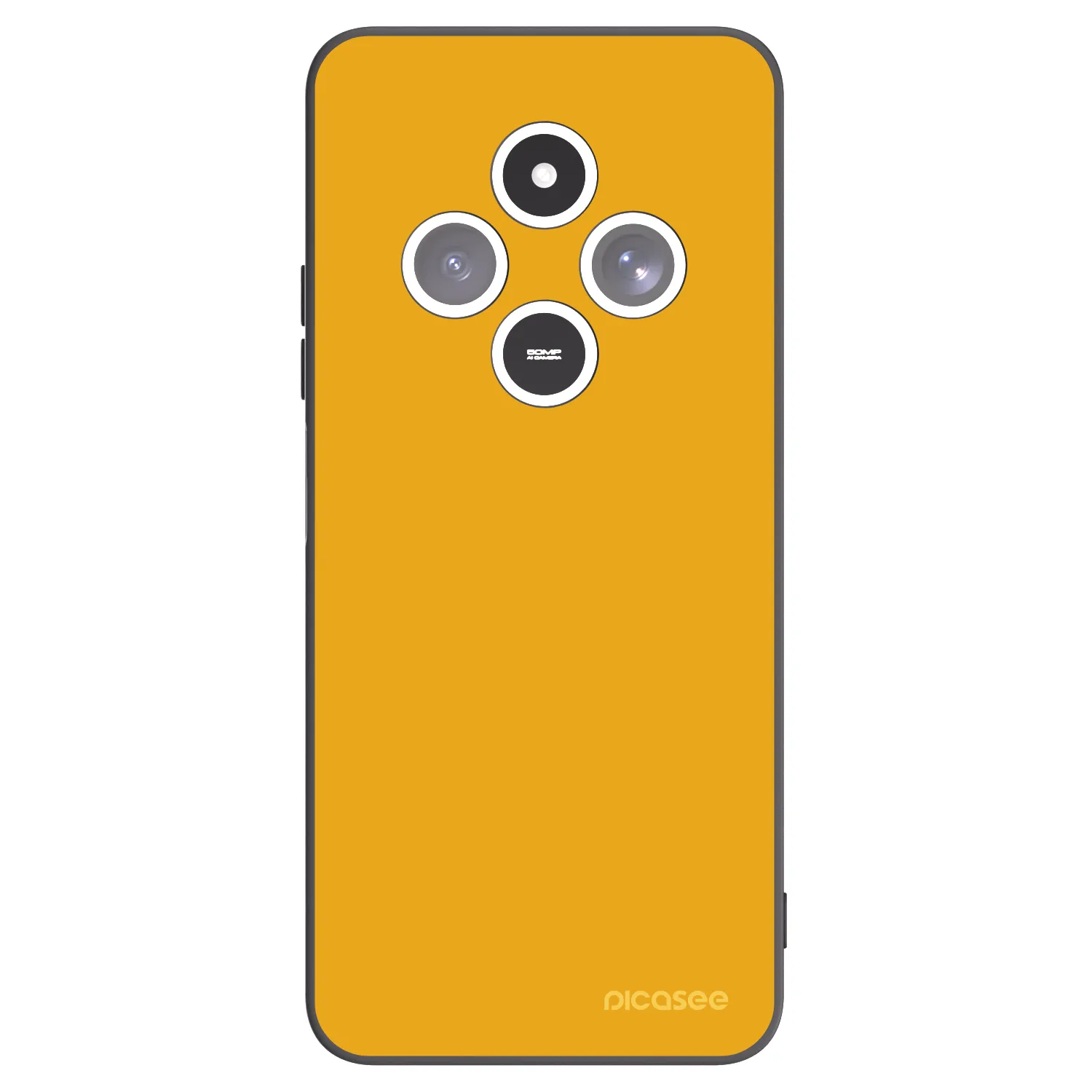 Picasee silikonski črni ovitek za Xiaomi Redmi 14C - Sun