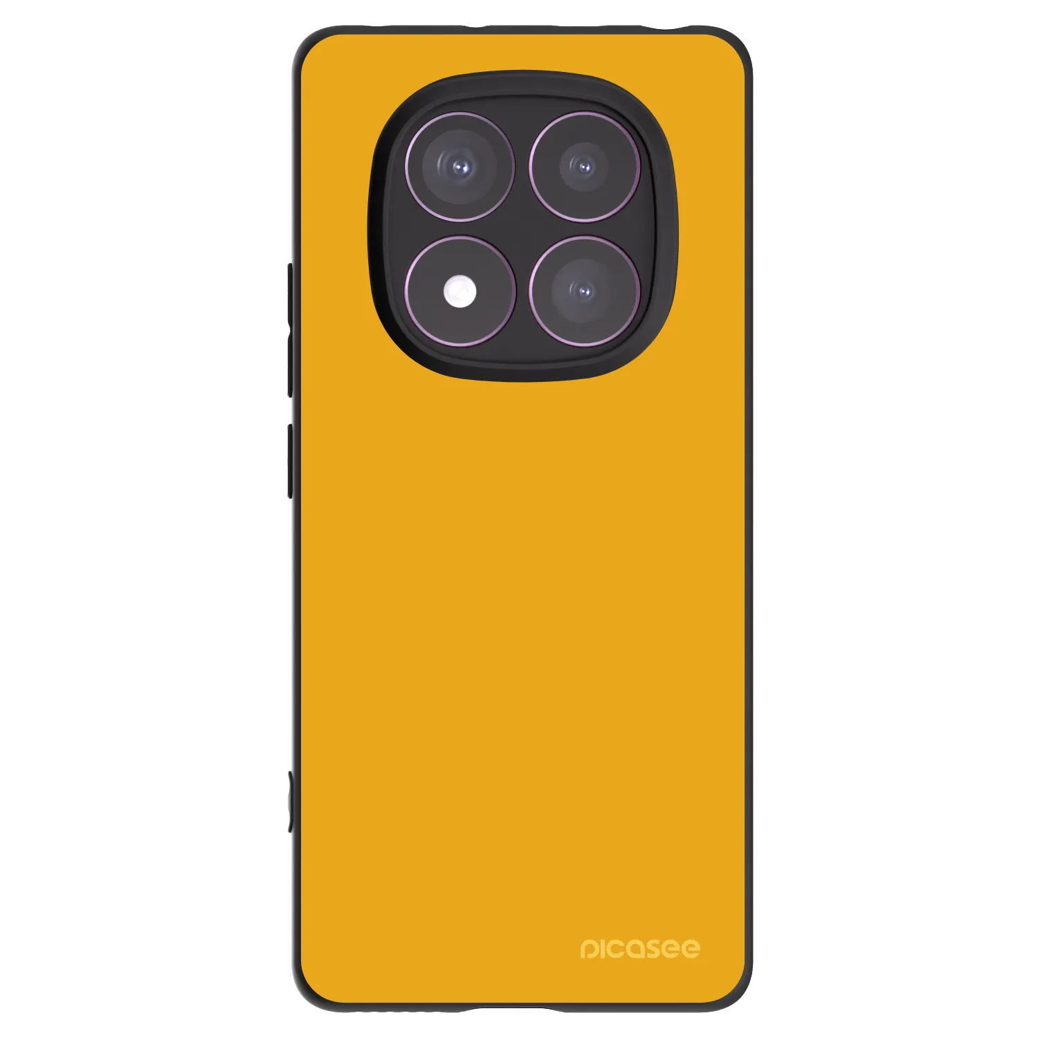 Picasee silikonski črni ovitek za Xiaomi Redmi Note 14 Pro 4G - Sun