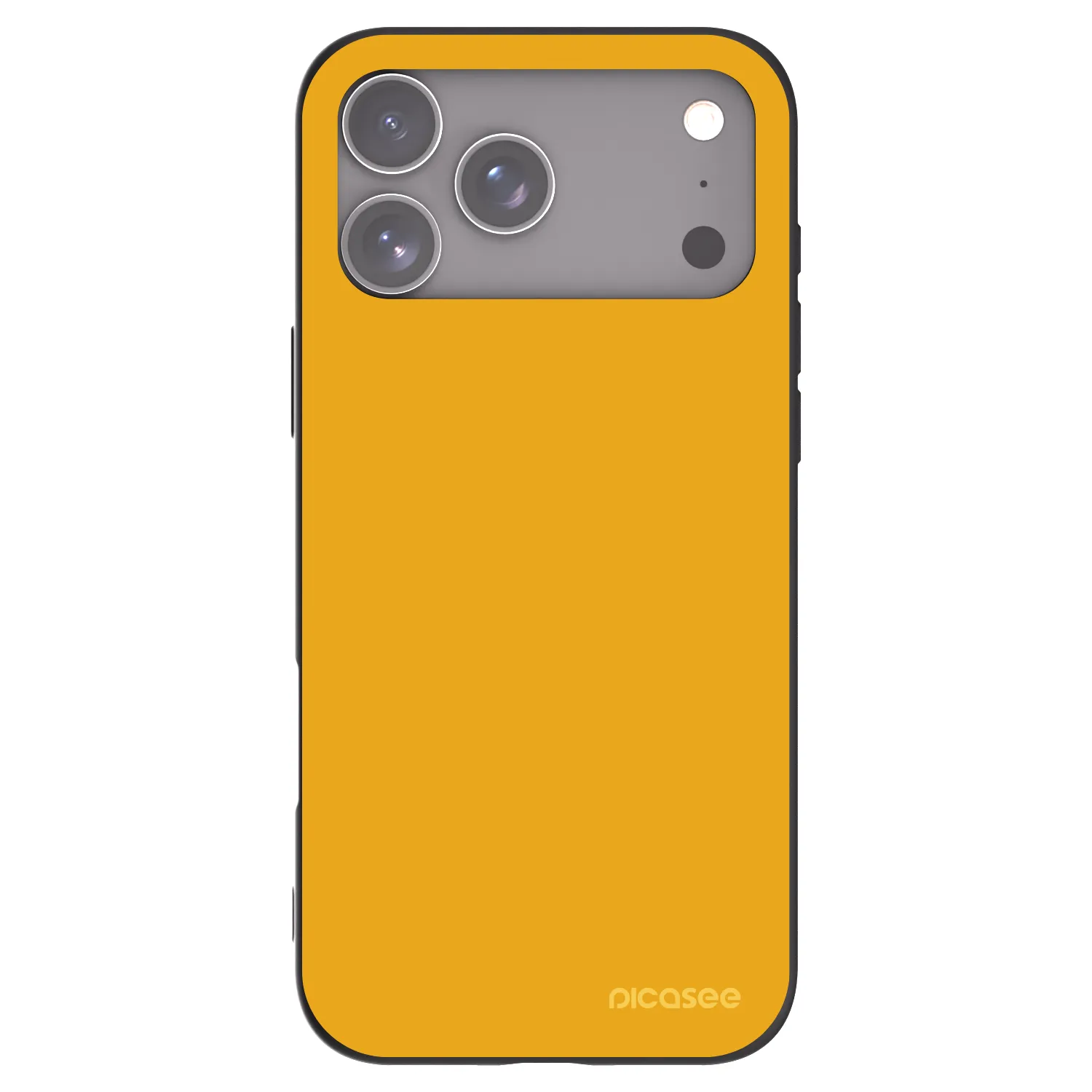 Picasee silikonski črni ovitek za Apple iPhone 17 Pro Max - Sun