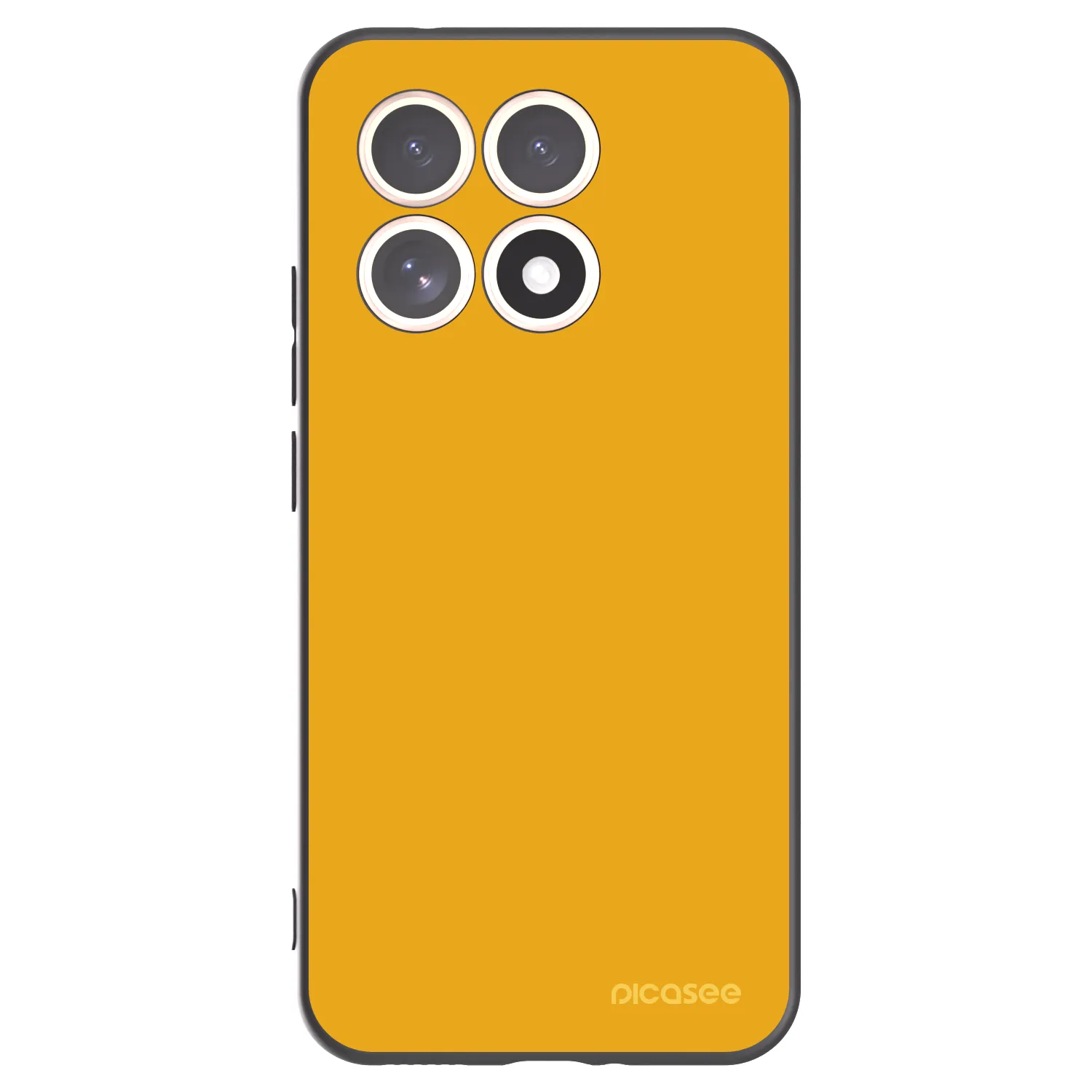 Picasee silikonski črni ovitek za Xiaomi 15T - Sun
