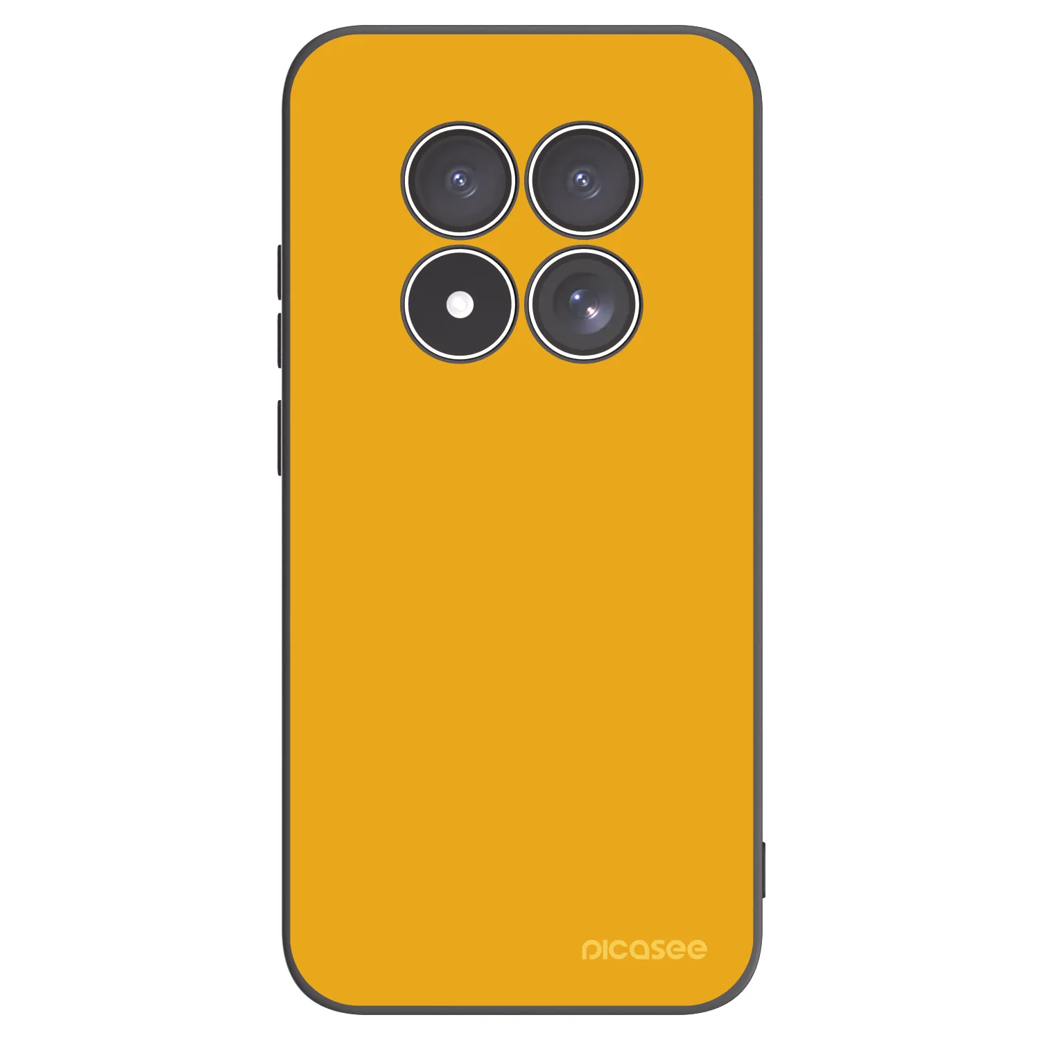 Picasee silikonski črni ovitek za Xiaomi Redmi Note 15 Pro 5G - Sun