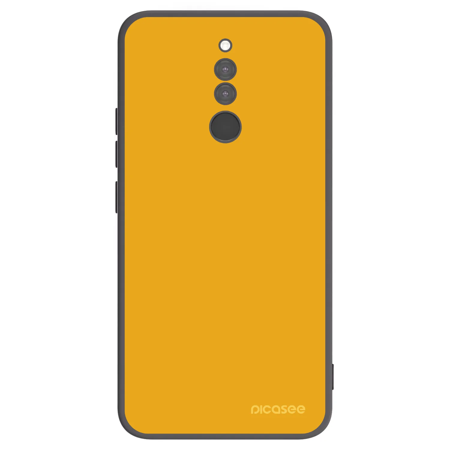 Picasee silikonski črni ovitek za Xiaomi Redmi 8 - Sun