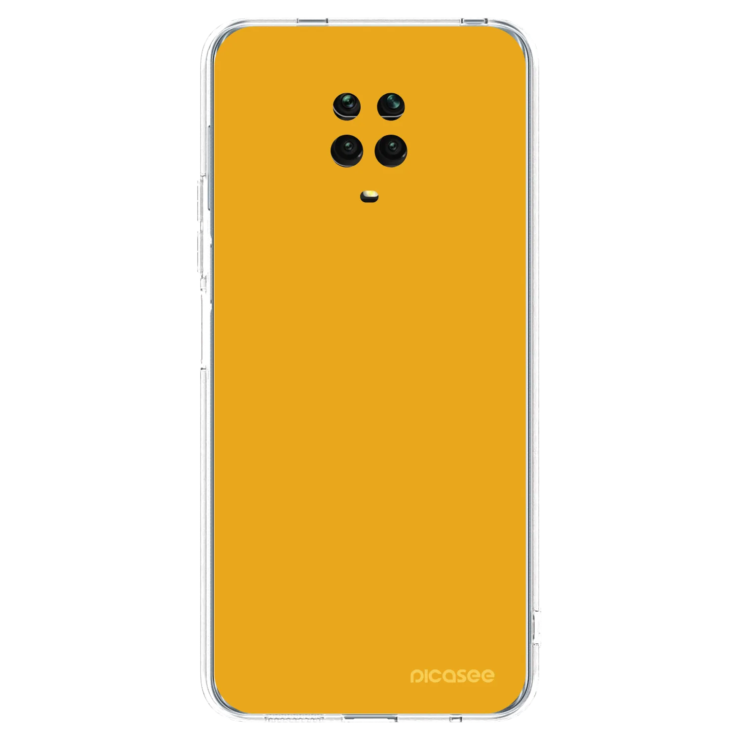 Picasee silikonski prozorni ovitek za Xiaomi Redmi Note 9 Pro - Sun