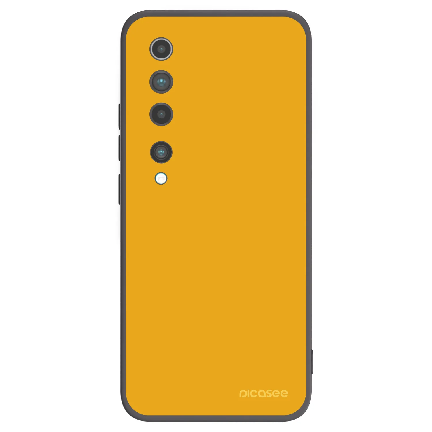 Picasee silikonski črni ovitek za Xiaomi Mi 10 - Sun