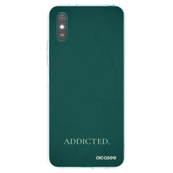 Picasee silikonski prozorni ovitek za Xiaomi Redmi 9A - Addicted