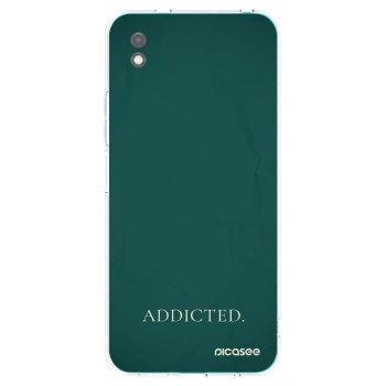 Picasee silikonski črni ovitek za Xiaomi Redmi 9A - Addicted