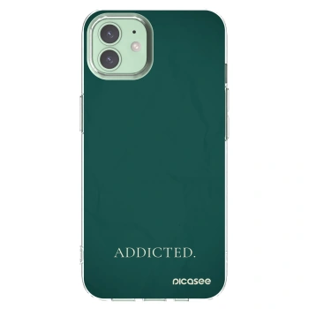 Picasee silikonski prozorni ovitek za Apple iPhone 12 - Addicted
