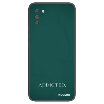 Picasee silikonski črni ovitek za Xiaomi Poco M3 - Addicted