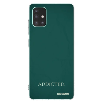 Picasee silikonski prozorni ovitek za Samsung Galaxy M51 M515F - Addicted