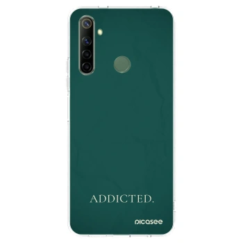 Picasee silikonski prozorni ovitek za Realme 6i - Addicted
