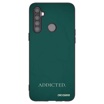 Picasee silikonski črni ovitek za Realme 6i - Addicted
