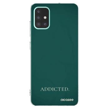Picasee silikonski prozorni ovitek za Samsung Galaxy M31s - Addicted