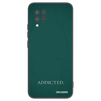 Picasee silikonski črni ovitek za Samsung Galaxy A42 A426B - Addicted