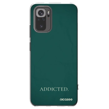 Picasee silikonski prozorni ovitek za Xiaomi Redmi Note 10S - Addicted