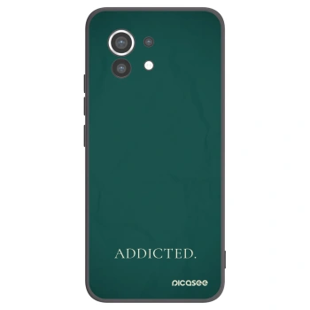 Picasee silikonski črni ovitek za Xiaomi Mi 11 - Addicted