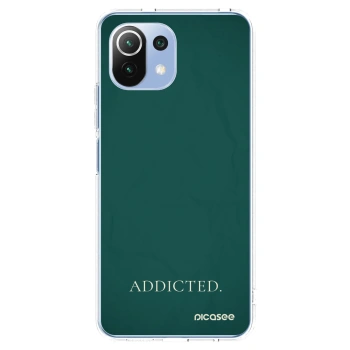 Picasee silikonski prozorni ovitek za Xiaomi Mi 11 Lite - Addicted