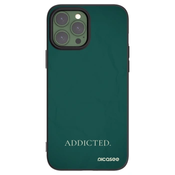 Picasee silikonski črni ovitek za Apple iPhone 13 Pro Max - Addicted