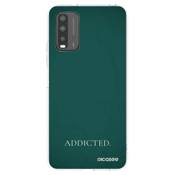 Picasee silikonski črni ovitek za Xiaomi Redmi 9T - Addicted
