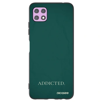 Picasee silikonski črni ovitek za Samsung Galaxy A22 A226B 5G - Addicted