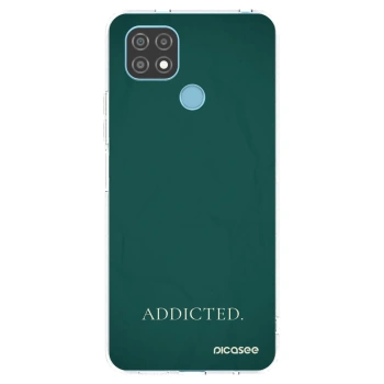 Picasee silikonski prozorni ovitek za Realme C21 - Addicted