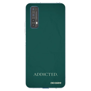 Picasee silikonski prozorni ovitek za Realme 7 - Addicted