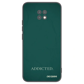 Picasee silikonski črni ovitek za Xiaomi Redmi Note 9T - Addicted