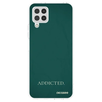 Picasee silikonski prozorni ovitek za Samsung Galaxy A22 A225F 4G - Addicted