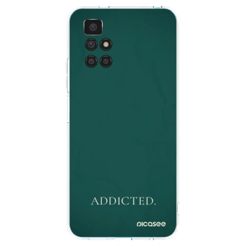 Picasee silikonski prozorni ovitek za Xiaomi Redmi 10 - Addicted